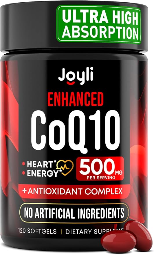 CoQ10 500MG Softgels for Heart Health - Image 1